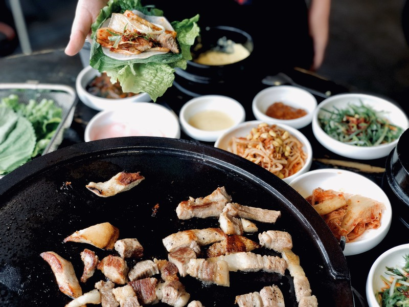Thịt heo đen nổi tiếng ở Jeju