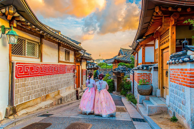 Dạo làng Hanok vào mùa tết Seollal Dạo làng Hanok vào mùa tết Seollal
