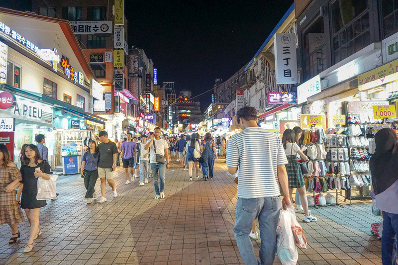 Khu chợ sinh viên Hongdae