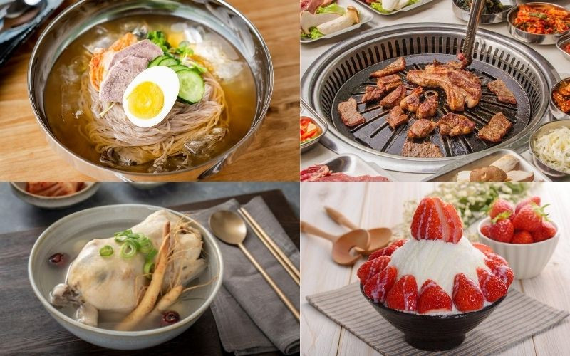 Thưởng thức ẩm thực đa dạng của Hàn Quốc Thưởng thức ẩm thực đa dạng của Hàn Quốc