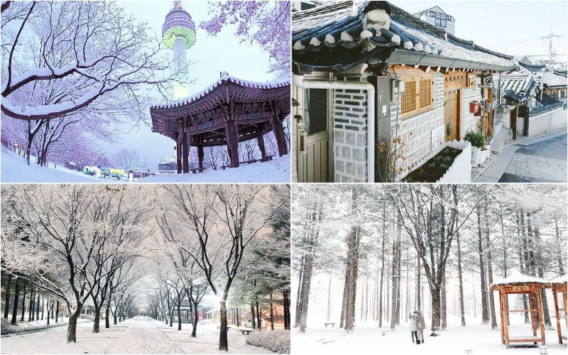 Các điểm đến trong tour Hàn Quốc Tết 