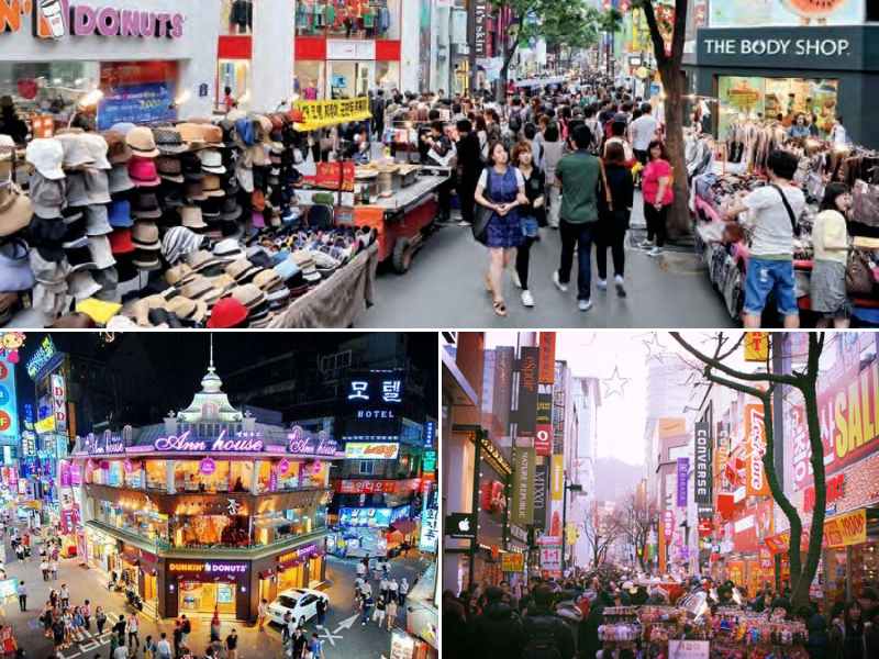 Các khu chợ mua sắm tại Hàn Quốc