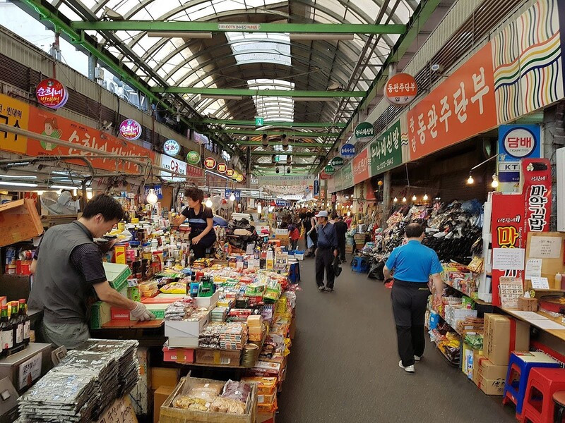 Chợ đêm Dongdaemun Hàn Quốc