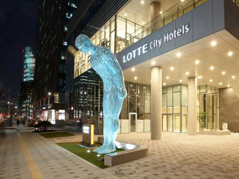 Chuỗi khách sạn Lotte City Hotel tại thành phố Seoul. 