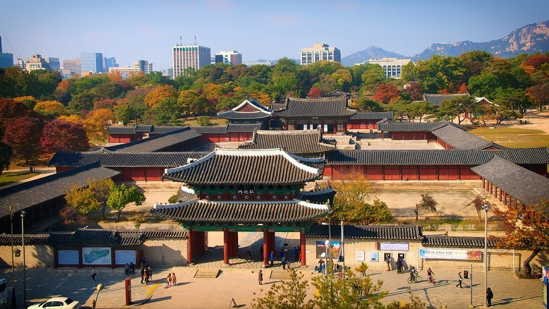 Cung điện đẹp và nổi tiếng nhất Hàn