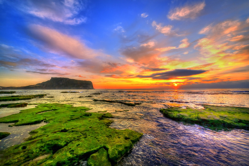 Du lịch Jeju - Khung cảnh bình minh tuyệt đẹp