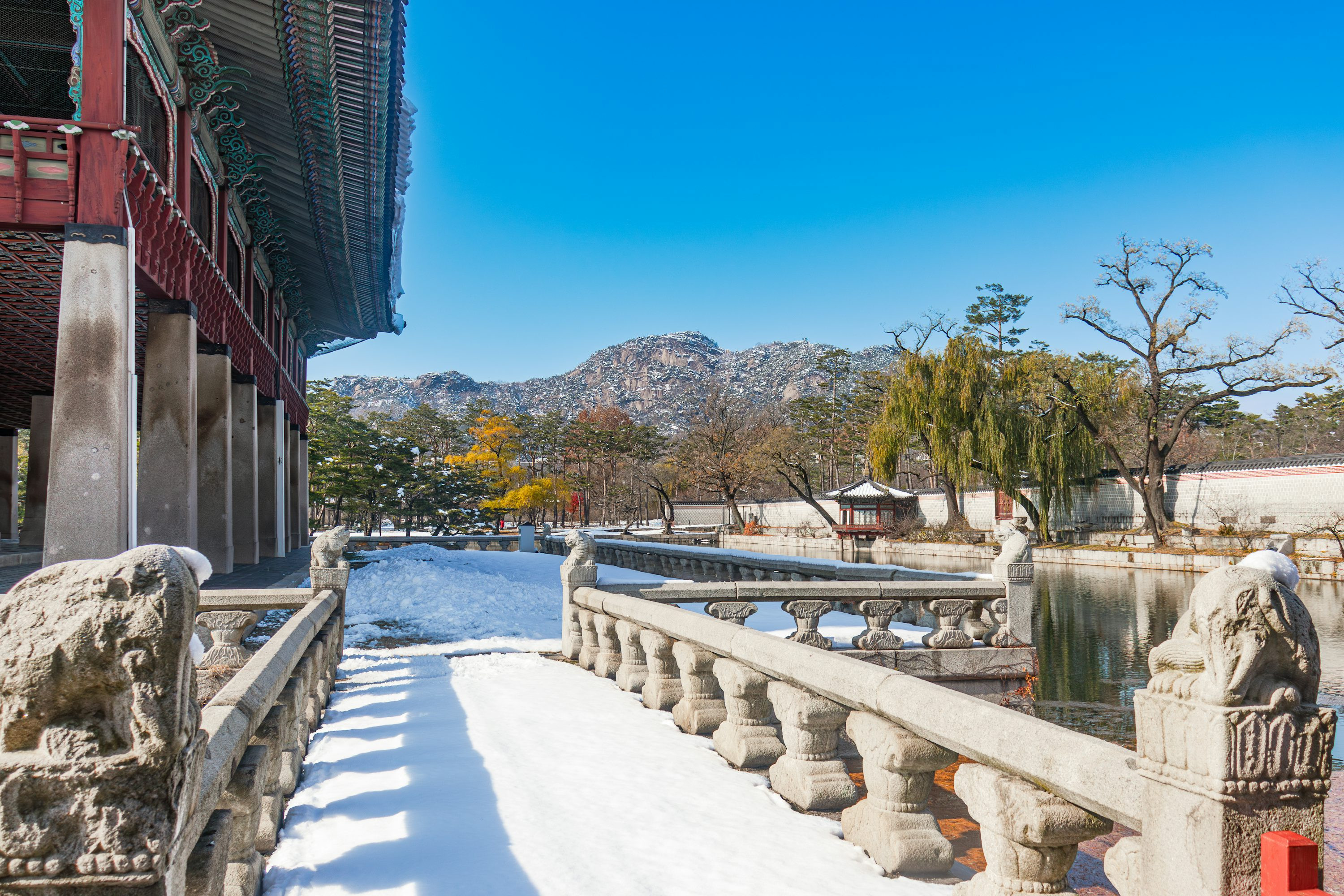 Khung cảnh phủ tuyết tại Seoul vào mùa đông (Ảnh sưu tầm)