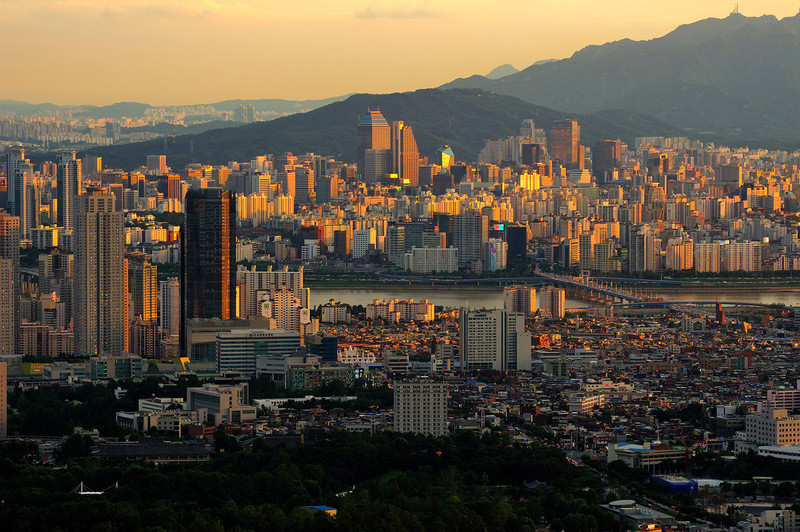 Khung cảnh tại Gwangju Hàn Quốc