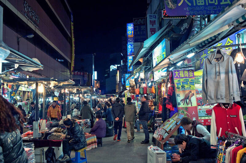 Khu mua sắm chợ Dongdaemun