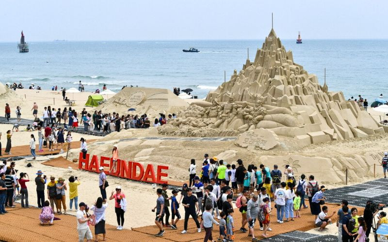 Khu tổ chức bãi cát Haeundae