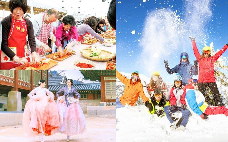 Những hoạt động thú vị dịp tết xứ Hàn