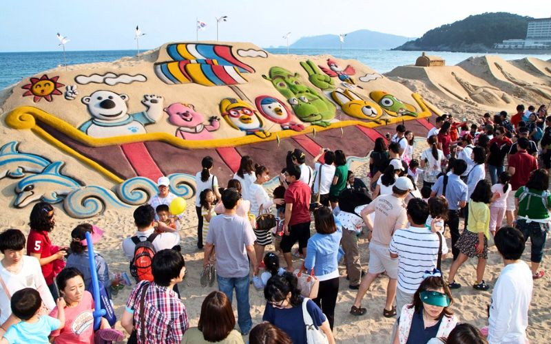 Những trò chơi ở Haeundae Busan - Đầy thú vị 