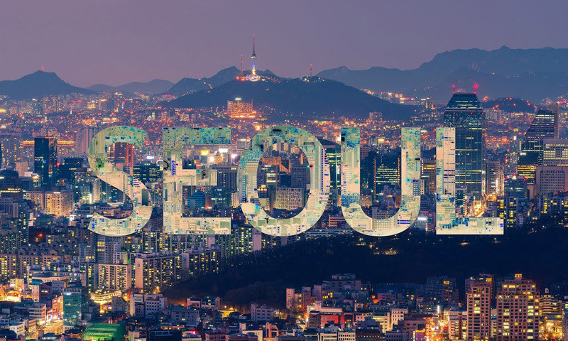 Seoul sầm uất về đêm