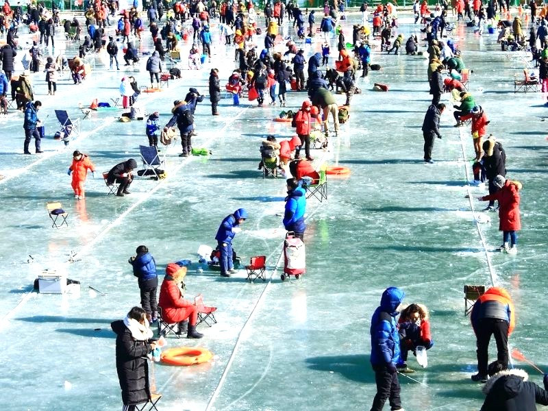 lễ hội sông băng Hwacheon 