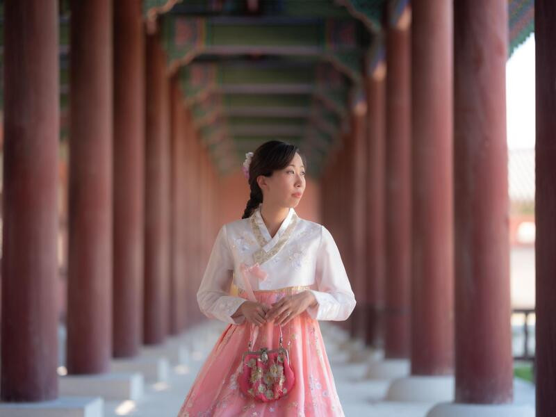Trải nghiệm mặc Hanbok truyền thống chụp ảnh
