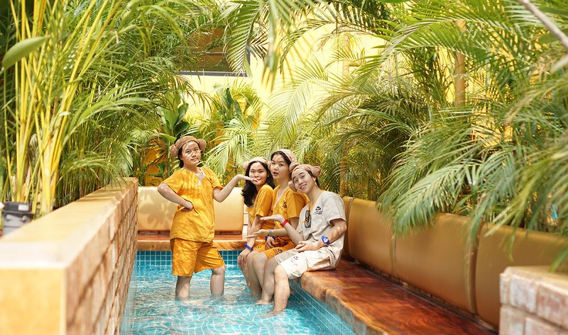 Xông hơi Hàn Quốc tại spa Jjim Jil bang