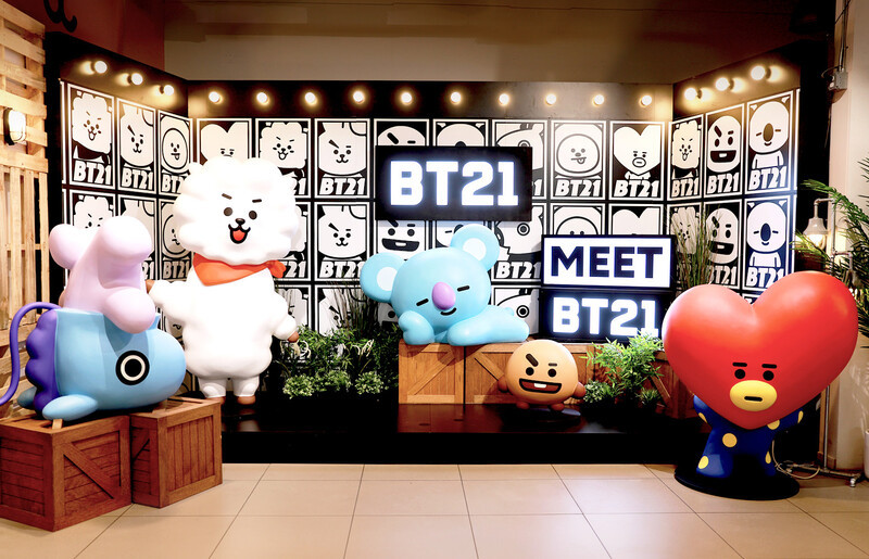 Cửa hàng BT21 ở Hàn Quốc