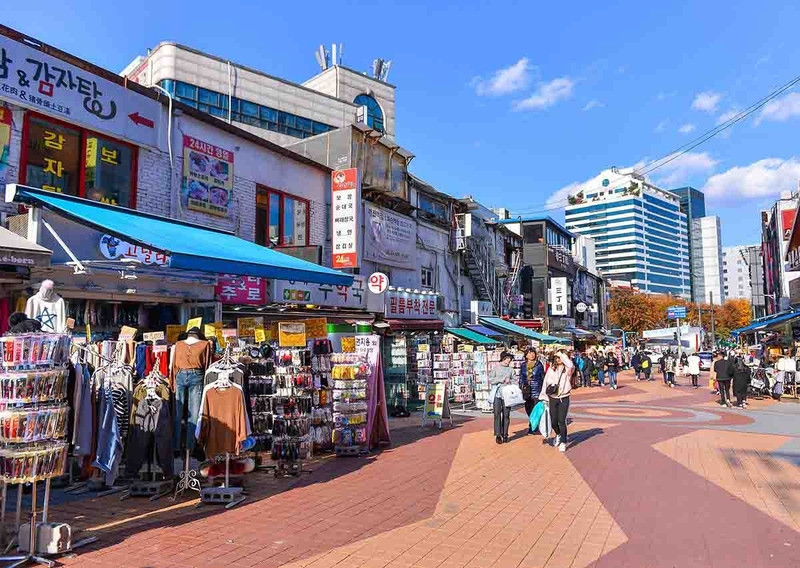 Chợ tại Hongdae
