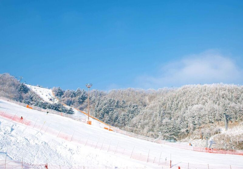 Đường trượt tuyết tại Elysian Gangchon