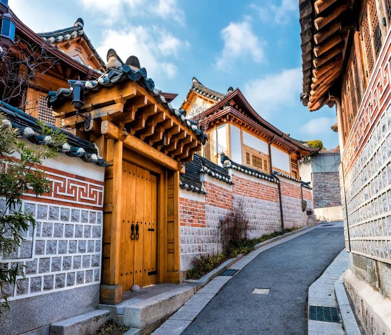 Vẻ đẹp thanh bình Làng Cổ Bukchon Hanok