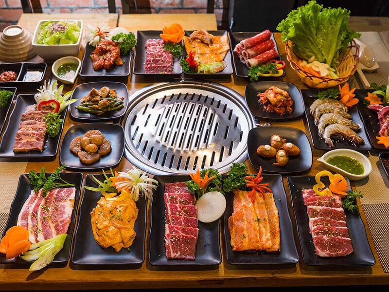 Thịt nướng tại Hongdae