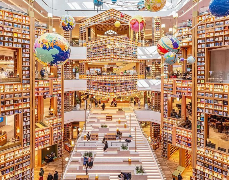Thư viện Starfield tại COEX Mall (Seoul - Hàn Quốc)