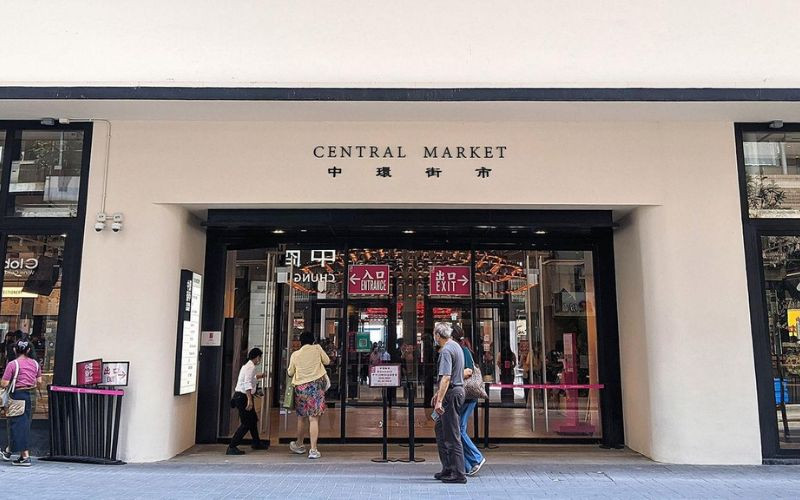 Central Market - dấu ấn chợ cũ giữa lòng đô thị Hong Kong 