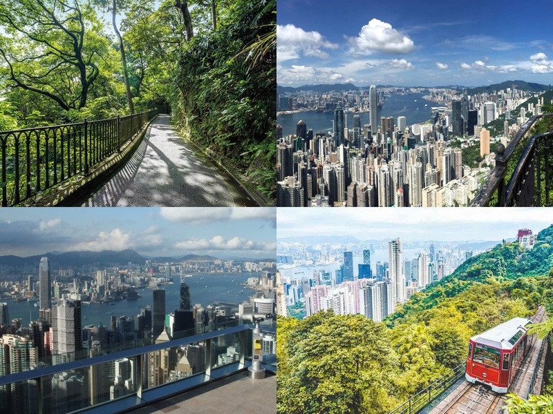 Địa điểm check-in 360° đỉnh Victoria Peak