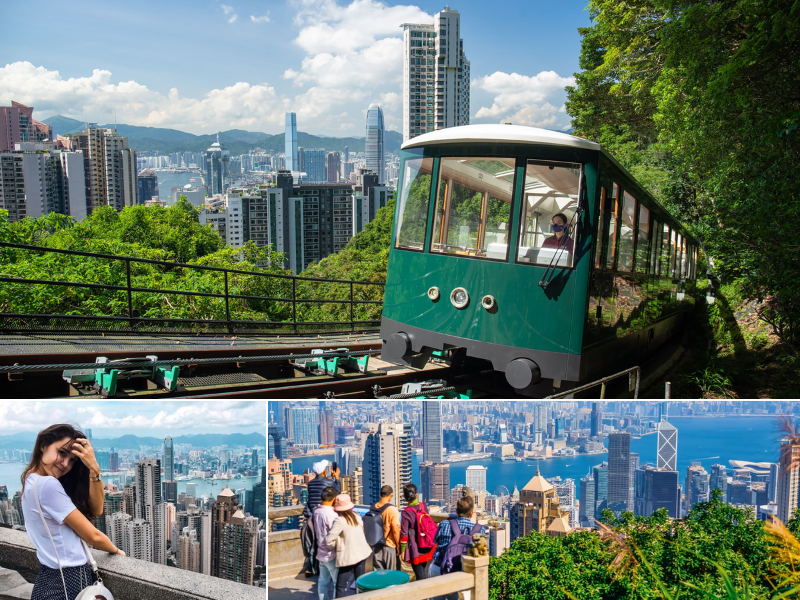 Ngắm nhìn toàn cảnh xứ Cảng tại Victoria Peak Ngắm nhìn toàn cảnh xứ Cảng tại Victoria Peak