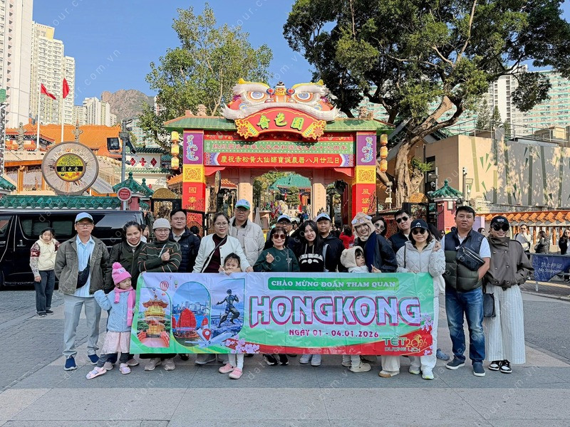 Đoàn khách du lịch HongKong