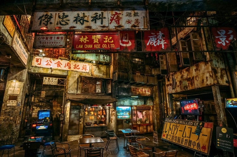 Một góc của Cửu Long Thành Trại mang dấu ấn lịch sử