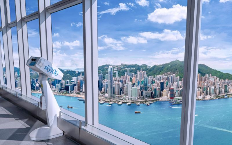 Sky 100 điểm Ngắm Hong Kong Tuyệt Đẹp 