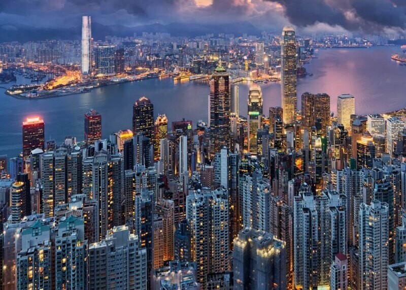 Hình ảnh về sự phát triển của Hong Kong