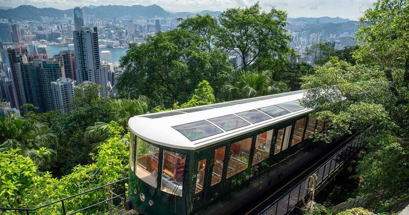 Tuyến tàu The Peak Tram Hong Kong