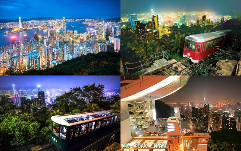 Thu trọn vẻ đẹp Hong Kong từ trên cao
