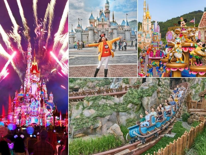 Lạc bước vào thế giới cổ tích của Disneyland Hong Kong