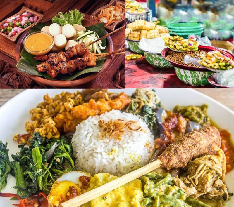 Ẩm thực Bali là một lựa chọn thú vị khi đến nơi này