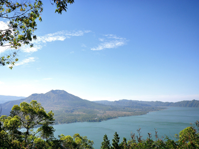 Núi lửa Batur và hồ Batur