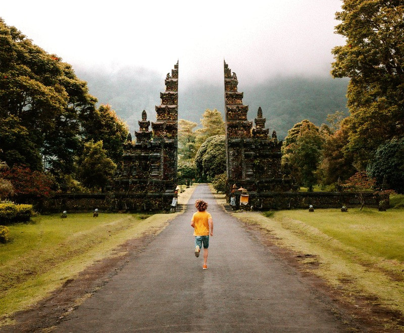 Cổng Handara ở đền Munduk Bali