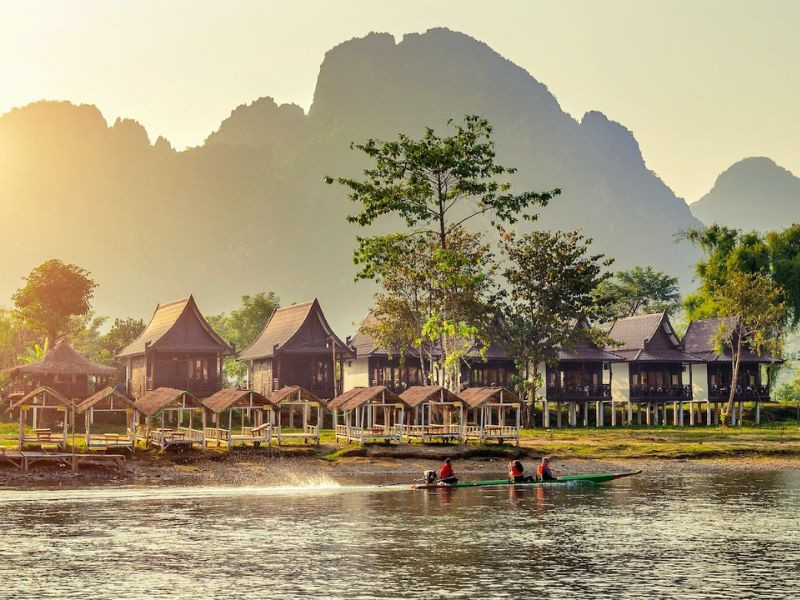Cảnh quan thiên nhiên Lào