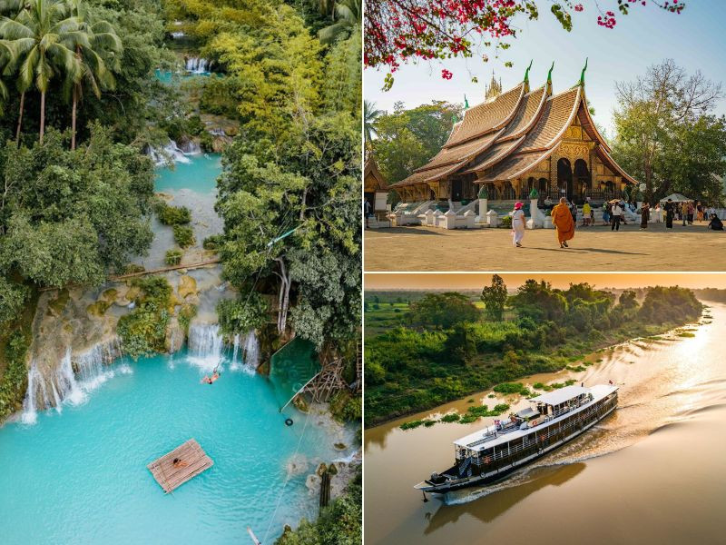 Hòa mình vào thiên nhiên nước Lào Hòa mình vào thiên nhiên nước Lào