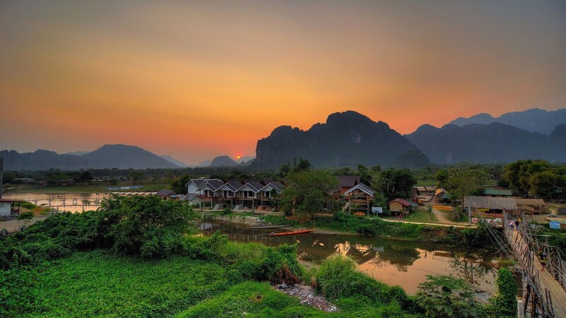 Thị trấn Vang Vieng
