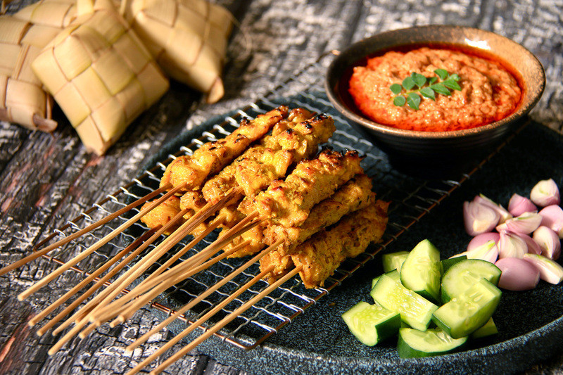 Thịt xiên Satay