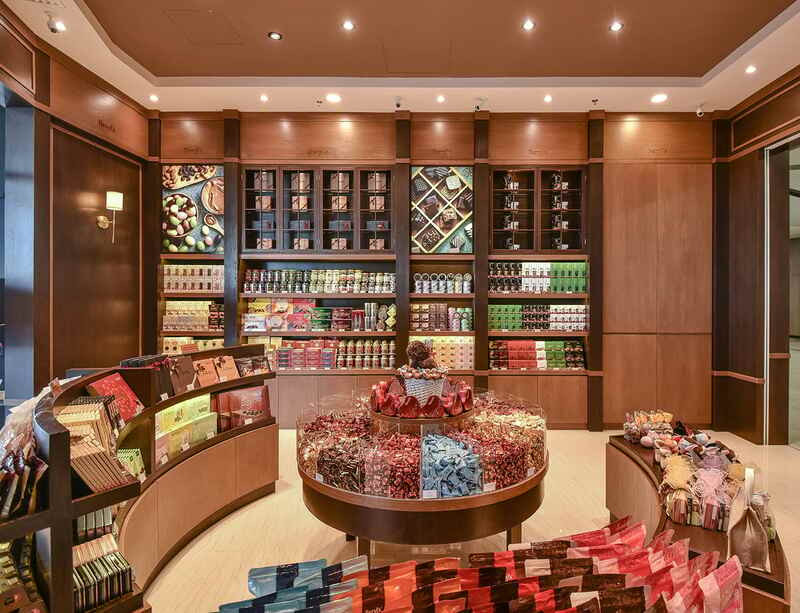Cửa hàng Beryl's Chocolate Kingdom hấp dẫn du khách ghé thăm