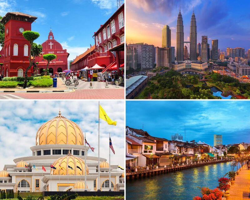 Điểm đến du lịch nổi tiếng trong tour Singapore-Malaysia