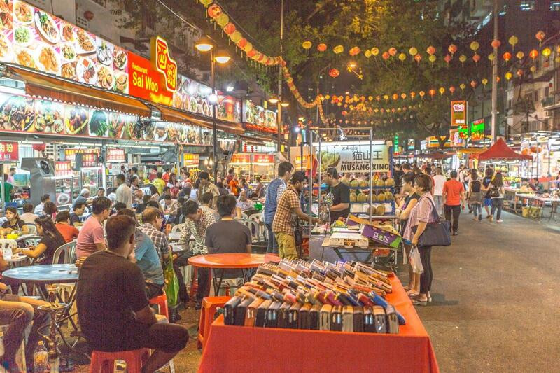 Chợ đêm Jalan Alor sầm uất