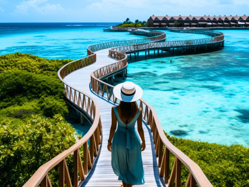 Check - in tại Maldives xinh đẹp Check - in tại Maldives xinh đẹp