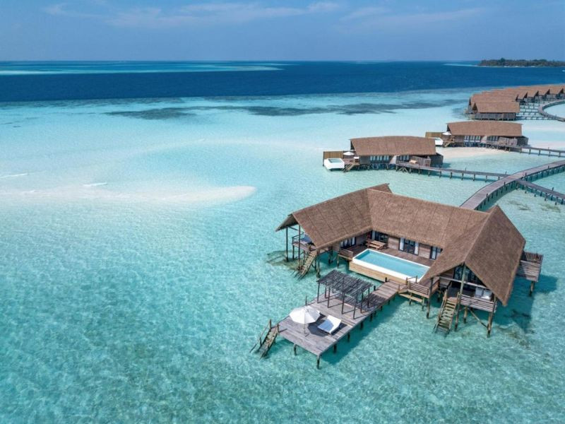 Biển Maldives vào mùa khô Biển Maldives vào mùa khô