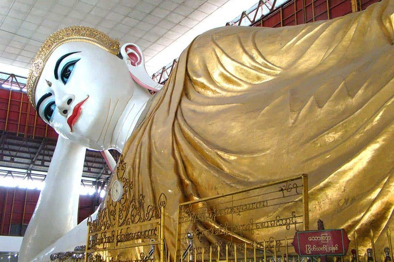 Tượng Phật nằm khổng lồ tại chùa Chauk Htat Gyi