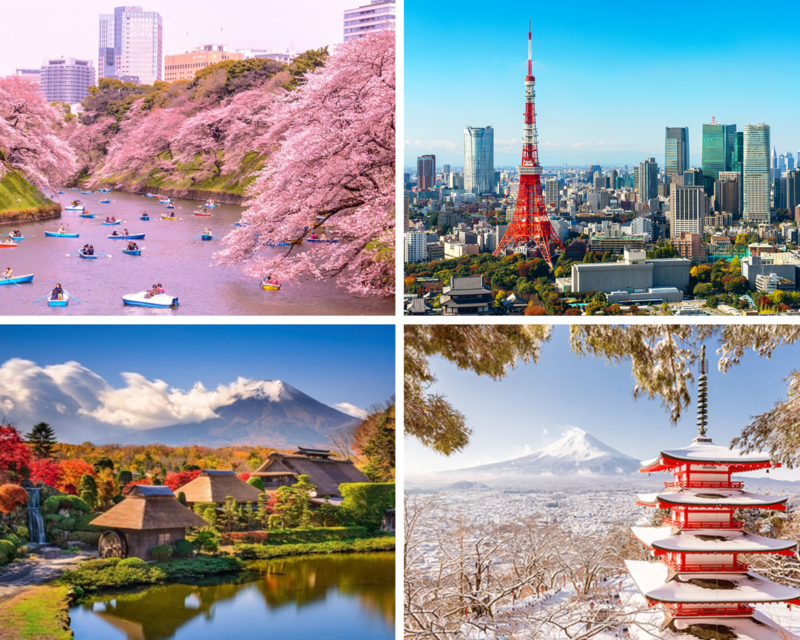 Bốn mùa tại Nhật Bản